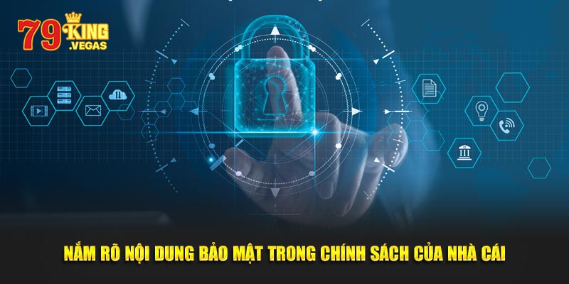 Nắm rõ nội dung trong chính sách bảo mật của nhà cái Nắm rõ nội dung trong chính sách bảo mật của nhà cái